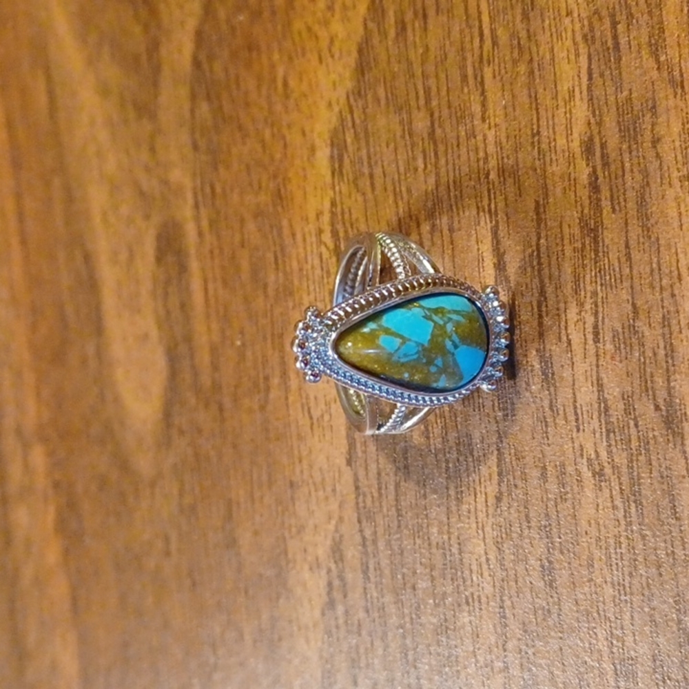 Turquoise Ring Ladies Sz.9